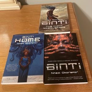 Nnedi Okorafor’s Binti (young adult science fiction) trilogy